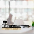 thumbnail image 3 of Handmadetneonsign Gynecologist Metal Nameplate, Doctor Desk Nameplate, Doctor Desk Name Plate Decor, 3 of 5