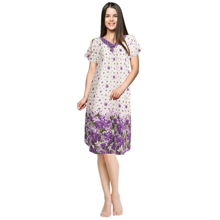 

JEFFRICO Womens Nightgowns Sleepwear Soft Pajama Dress Nightshirts Plus Size