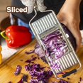 thumbnail image 2 of CHOK Râpe à Fromage Yapicoco avec Poignée Déchiqueteuse pour Cuisine Acier Inoxydable Multi-Usage 4 Lames Réglables Coupeur Trancheuse pour Citron Muscade Chocolat Fruits (4 en 1+ Coupe re), 2 of 11