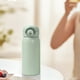 thumbnail image 1 of Vaso Térmico de Acero Inoxidable 304, Aislamiento Al Vacío de Doble Pared, Tapa Flexible, Minitaza Portátil para Estudiantes, Tamaños de 355 Ml y 473 Ml, Beige, Rosa, Verde y Morado., 1 of 6