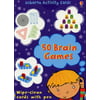 50 Brain Games (Usborne Activity Cards) (Cards)
