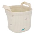 thumbnail image 1 of CUBO DE ALMACENAMIENTO DE ALGODÓN MULTIFUNCIONAL DE GRAN Capacidad para Pañales, Pañuelos, Ropa, Juguetes, Cesta de Almacenamiento de Ropa de Cama de Bebé Beige, 1 of 7