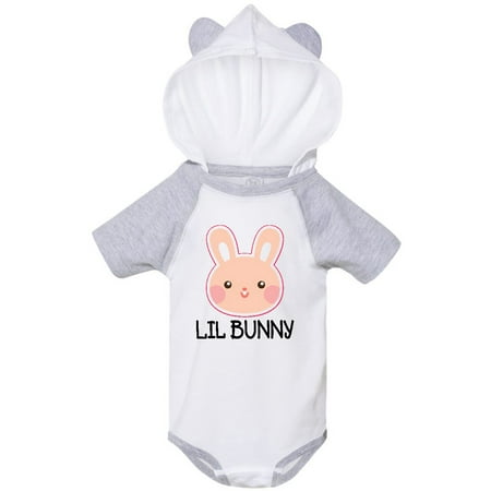 

Inktastic Easter Lil Bunny Girls Rabbit Gift Baby Girl Bodysuit
