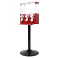 thumbnail image 1 of Distributeur Automatique Triple, Distributeur de Bonbons Facile à Utiliser pour Magasin, 1 of 7