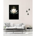 thumbnail image 4 of Zen Canvas Wall Art Spa Stones Picture Wall Decor Framed Meditation & Calm Painting Minimalist Prints Spiritual Room Living Room Bathroom Ready to Hang, 4 of 6