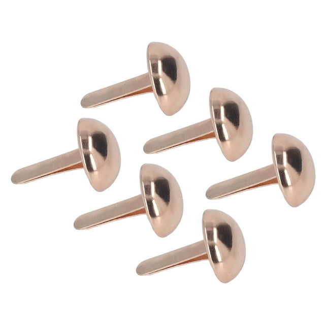 Adorno decorativo de cabeza de clavo, 200 unidades, tachuelas para tapicería, tachuelas de latón para tapicería de metal, tachuelas para tapicería probadas y confiables Jadeshay A