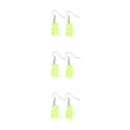 thumbnail image 2 of Minnieouse Ear Stud Cartoon Valentine's Day Gift Forma de oso diario Pendiente de gota Accesorios populares Pendientes colgantes para boda Verde Type1 NO1, 2 of 6