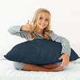 thumbnail image 3 of Kingrest Waterproof Pillow Protectors with Zipper, Cooling Bamboo Queen Size Bed Pillow Case Covers, Bed Bug Pillow Cover, Zippered Plastic Pillowcase (4 Packs, Queen 20"x30"), 3 of 6