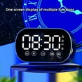 thumbnail image 6 of cvlncycling Clearance Alarm Clocks with Large Numbers,Alarm Clocks with Battery Backup,Wireless Bluetooth Speaker Radio Alarm Clock,Electronic Desk Clock For Kids Bedroom, 6 of 9