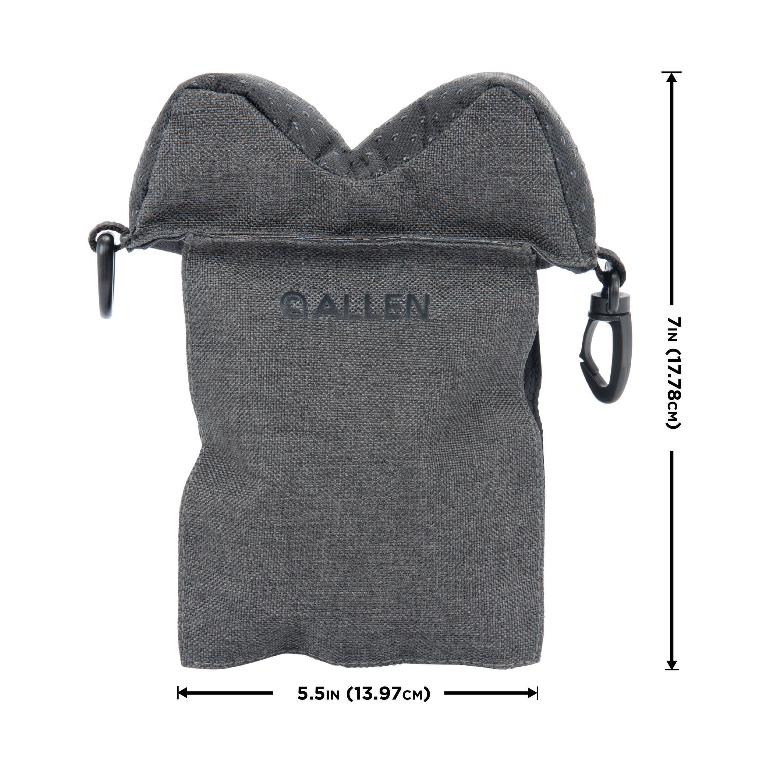 Allen Company Eliminator Window Mount Rifle Large Shooting Bag, Black, Polyester, Model 21923