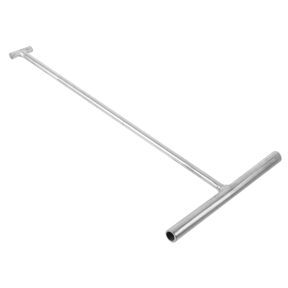 OFFIGAM Stainless Steel Sewer Lid Lifter with T-Shape Handle for Outdoor Use and Heavy-Duty Performance