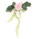 thumbnail image 1 of Abrazadera de cortina con flores artificiales para ventana, decoración del hogar, 1 of 6