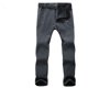 thumbnail image 1 of Pantalones de exterior para hombre, resistentes al viento, impermeables, gruesos, cálidos, de caparazón suave, para escalada, de forro polar, para mujer, 1 of 6