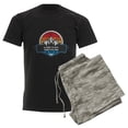 thumbnail image 6 of CafePress - Alpine Valley Ski Area Chesterland Ohio Pajamas - Men's Dark Loose Fit Cotton Pajama Set, 6 of 7