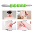 thumbnail image 4 of Yoga Stick Muscle Roller Masaje Relajante Yoga Fascia Stick con 5 bolas puntiagudas para deportes Fitness Ofspeizc CPB-DE-SSW184-8, 4 of 5
