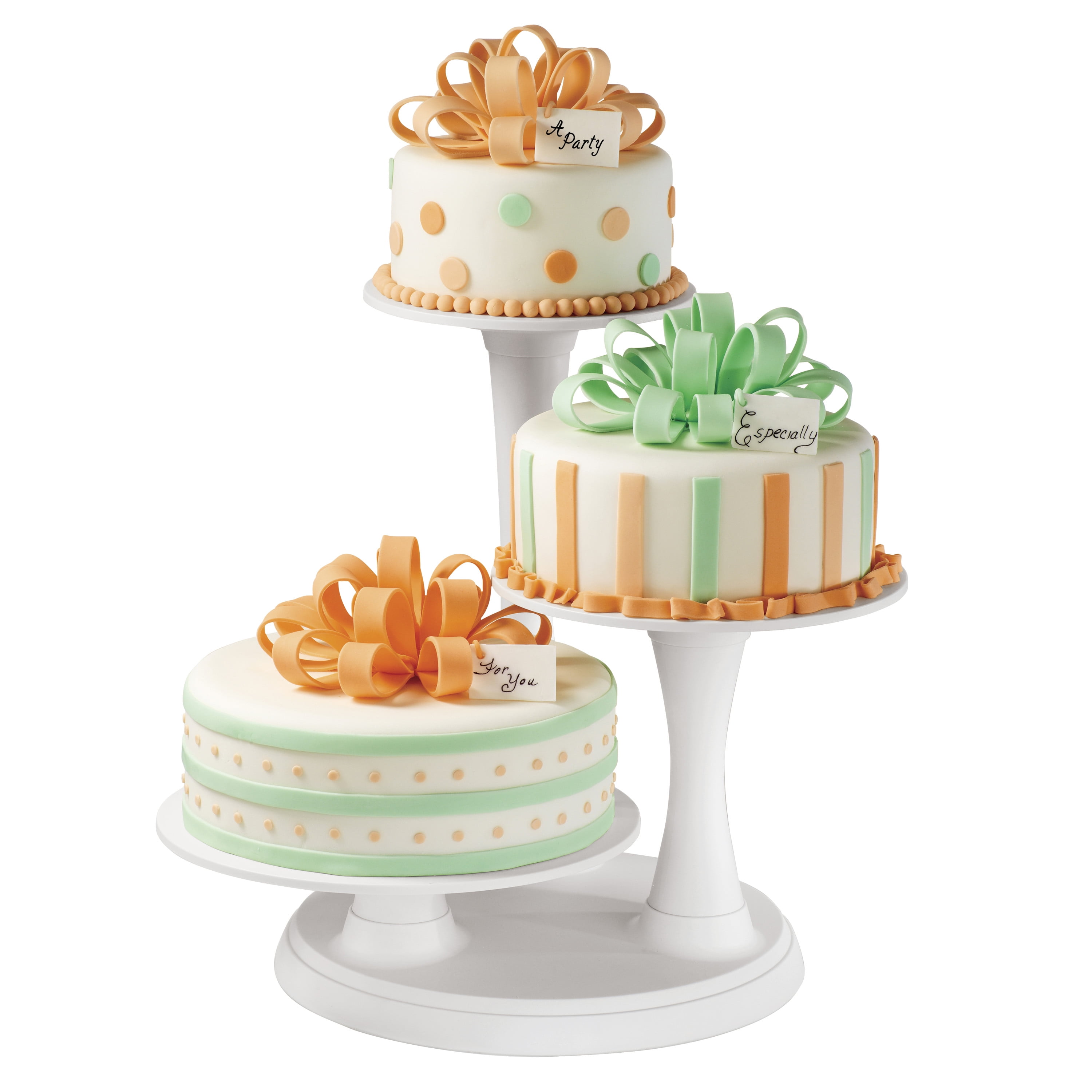 Wilton 3-Tier Pillar Cake Stand - Walmart.com
