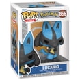 thumbnail image 3 of Figura Pokémon Lucario Pop! Vinilo de 9,5 cm con protector de caja, 3 of 9