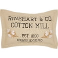 thumbnail image 4 of VHC Brands Ashmont Throw Pillow, 100% Cotton Decorative Farmhouse Accent for Couch, 4 of 7