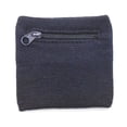 thumbnail image 4 of UNTERING Wristband with Wrist Wallet Multicolors Wrist Support Storage Sweatband for Women Man Running Walking, 4 of 8
