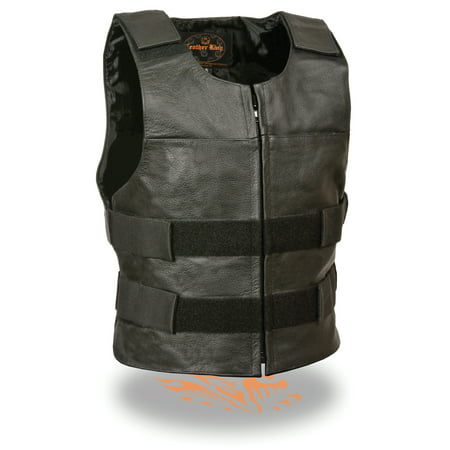 Men's Zipper Front Replica Bullet Proof Vest (Best Bullet Proof Vest For Police)