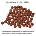 thumbnail image 3 of Uxcell 5-6mm 0.22 Lbs Clay Pebbles Brown Gardening Potted Balls for Hydroponic Growing, 3 of 5