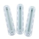 thumbnail image 3 of Juego de 3 tapones para aletas de tabla de surf, base de montaje con tornillo Blanco, 3 of 9