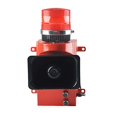 thumbnail image 4 of YJINGRUI Industrial Sound and Light Alarm Siren Waterproof/Dustproof Horn Alarm System 180dB Adjustable Voice (110V), 4 of 4