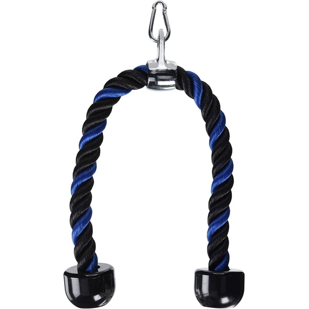 Propelled Down Rope Universal Tricep Rope Pull Down - 28 Inch Heavy Duty Nylon Rope, Easy ...