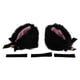 thumbnail image 1 of Accesorios para Casco de Motocicleta Decoración Orejas Peludas con Campanas para Cascos de Motocicleta Bicicleta Esquí Negro Rosa Pegatina 1 Juego, 1 of 6