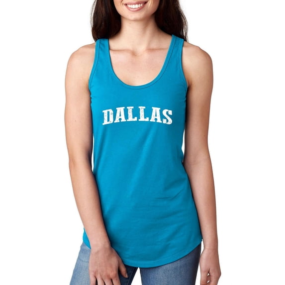 Normal is Boring - Women's Racerback Tank Top, up to Women Size 2XL - Dallas