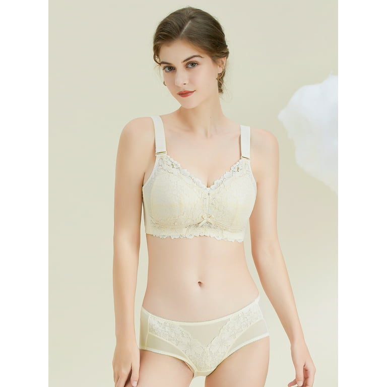 AILIVIN Wireless Full Figure Plus Size Minimizer Lightly Lined Cups Womens  Bra : : Clothing, Shoes & Accessories