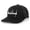 Black/Black, variant on Mens Trump Hat Donald Trump Signature Embroidered Trucker Hat, Black/White