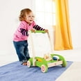 thumbnail image 4 of Hape Block & Roll Wooden Push & Pull Toy Cart, Baby & Toddler, 4 of 5