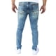 thumbnail image 2 of Pantalón de mezclilla stretch John Silver  Corte skinny Color azul verdoso batik, 2 of 3