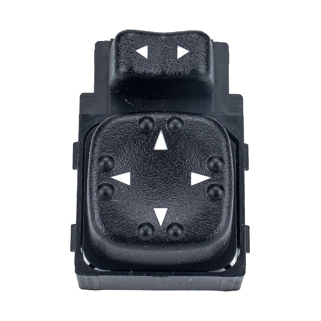 Anti-corrosion Compact Abs Car Rearview Mirror Side Back Control Switch Knob For Chevy Silverado 1500 2500 3500 19259975