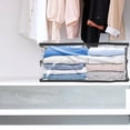 thumbnail image 5 of Large Clear Thick Plastic Storage Box with Hinged Lid, Heavy-Duty Durable High Capacity Organizer, Perfect for Home, Camping, Travel, Attic and Moving (1 PCS),21.65X13.778X12.4 Inch, 5 of 8