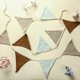 thumbnail image 3 of 5.2 Meter Triangle Flag Banner, 2 Pieces Triangle Flag Banner Multi-Color Hanging Banner for Party Decoration, Each 2.6 Meter Long (Vintage Color), 3 of 4