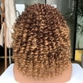 thumbnail image 1 of Pelucas afro rizadas cortas para mujeres negras peluca rizada con flequillo pelucas afro naturales para fiesta de cosplay, 1 of 7