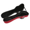 thumbnail image 1 of Hard Ukulele Case Polyester Fabric Ukulele Bag Waterproof with Double Zipper Design for 23/24in Ukulele, 1 of 8