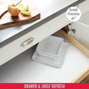 Con-Tact Creative Covering™ Solid Color White Vinyl, 18 in. x 16 ft., Well Suited to Surface Protection and Shelf Organization