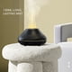 thumbnail image 4 of Difusor de aroma de llama 130 ml Funcionamiento silencioso Alimentado por USB Humidificador de aroma de llama con luz de 7 colores Apagado automático Base resistente al ANGGREK Otros, 4 of 8