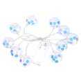 thumbnail image 1 of Shisuyan Indoor LED Light String Sequins Ball Design Blue 1Pc 150x4Cm, 1 of 8