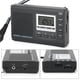thumbnail image 5 of Mini Radios Portátiles Receptor Fm / Mw / Sw Con Reloj Despertador Digital Receptor De Radio Fm Negro Guardurnaity EL008323-00, 5 of 6