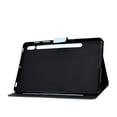thumbnail image 2 of Glitter Folio Flip Case for Samsung Galaxy Tab S8/S7 Case 11 Inch (SM-X700/X706/T870/T875), PU Leather Folding Stand Card Slots Cover with Multiple Viewing Angles Tablet Case Cover,Blue, 2 of 11
