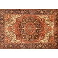 thumbnail image 1 of Ahgly Company Indoor Rectangle Traditional Orange Persian Area Rugs, 2' x 5', 1 of 6