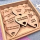 thumbnail image 5 of Decoraciones de San Valentín con detalles delicados, regalos para mujeres, caja personalizada con "10 razones por las que te amo" y corazones, regalos de cumpleaños para San Valentín, regalos para, 5 of 8
