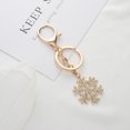 thumbnail image 2 of NETSENG Bling Cristal Clair Flocon de Neige Porte-Clés Porte-Clés, 2 of 4