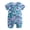 Green Leaves, variant on Infant Baby Girls 2 Way Zipper Romper Toddler Girls Cotton Jumpsuit Newborn Short Sleeve One-piece Sleeper 3M-3T, Flamingo