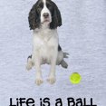thumbnail image 2 of CafePress - Springer Spaniel Life - Cute Infant Baby Football Bodysuit, 2 of 3