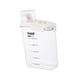 thumbnail image 5 of Contenedor de almacenamiento de arroz Carril de grano transparente 2800ml Dispensador de alimentos hermético Multipropósito para hornear Cereal de, 5 of 8